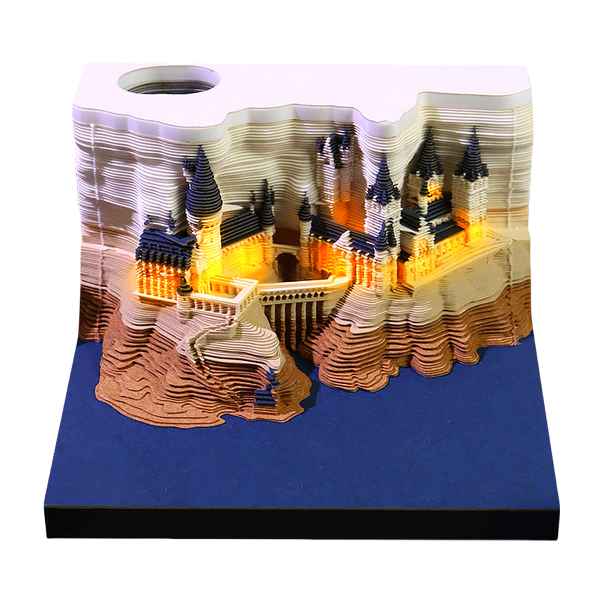 2027 Harry Potter Hogwarts Castle Weekly Calendar 3dart memo pad sticky