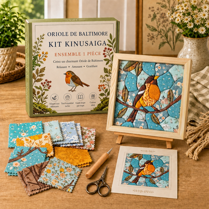 ⚡ Vente flash : -49 % sur le Cardinal rouge – Kit Kinusaiga original