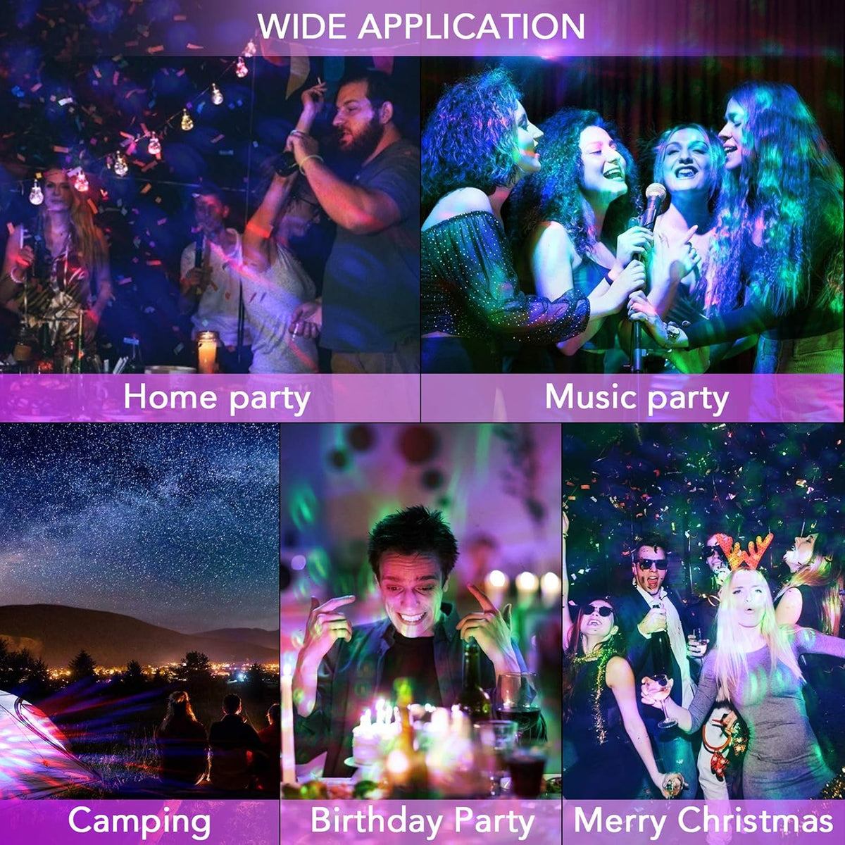 Plug & Play RGB Mini USB Disco Light for Phones – LED Party & Atmosphere Light