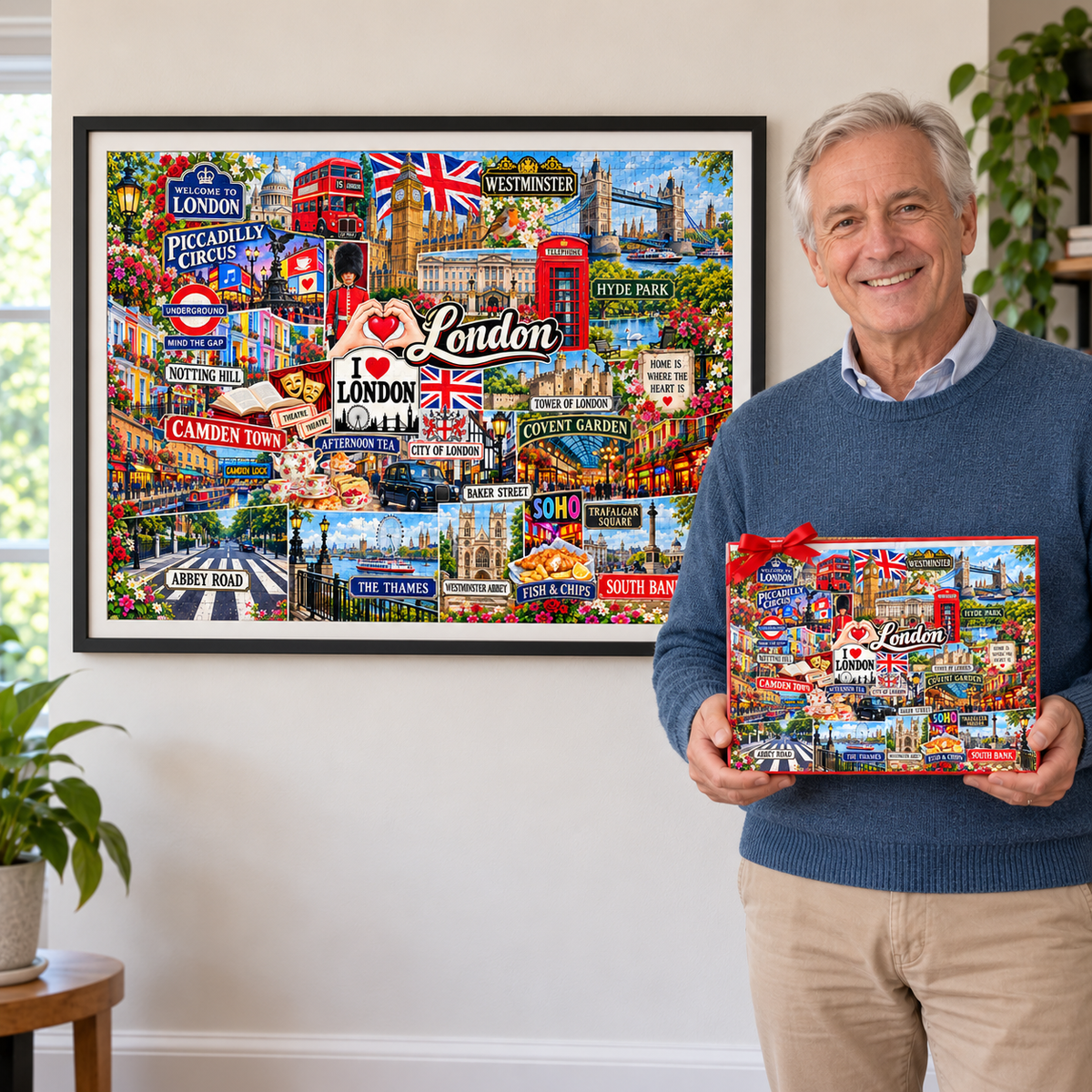 I Love London Jigsaw Puzzle