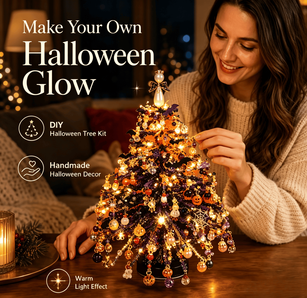 🎄 DIY Beaded Christmas Tree Kit – Create Your Own Sparkling Holiday Decoration - Limited Time 50% OFF