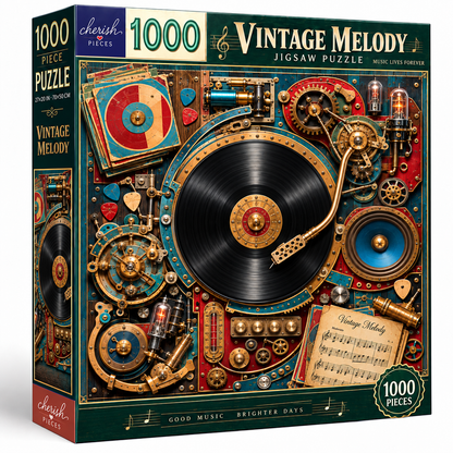 Vintage Melody – 1000 Piece Jigsaw Puzzle