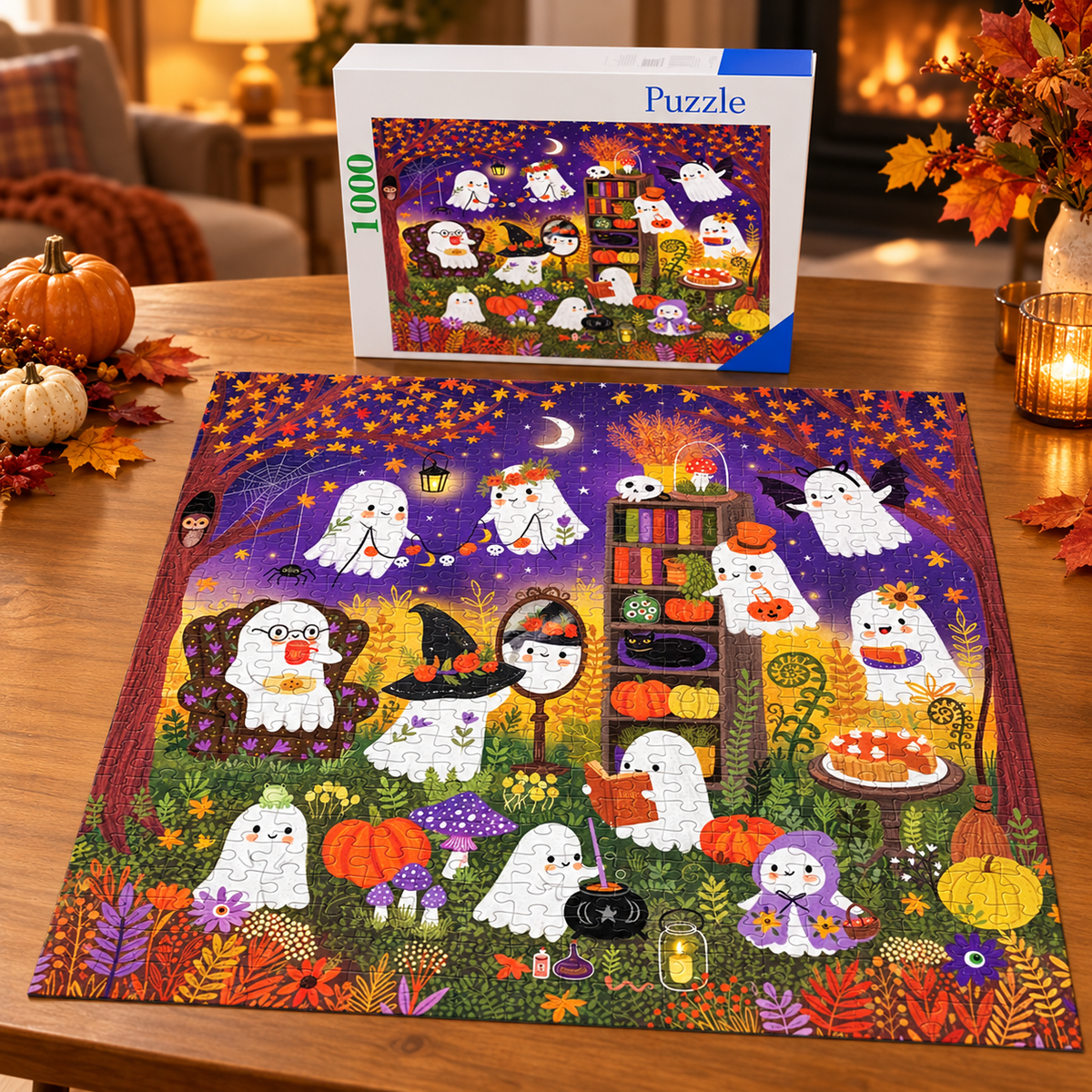 Ghostly Gathering  Jigsaw Puzzles
