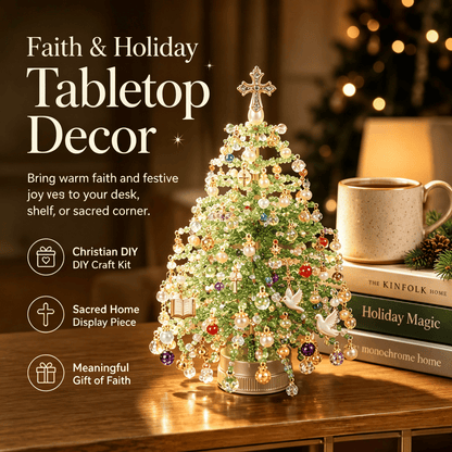 🎄 DIY Beaded Christmas Tree Kit – Create Your Own Sparkling Holiday Decoration - Limited Time 50% OFF