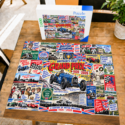 British Grand Prix Centenary 1926–2026 Puzzle