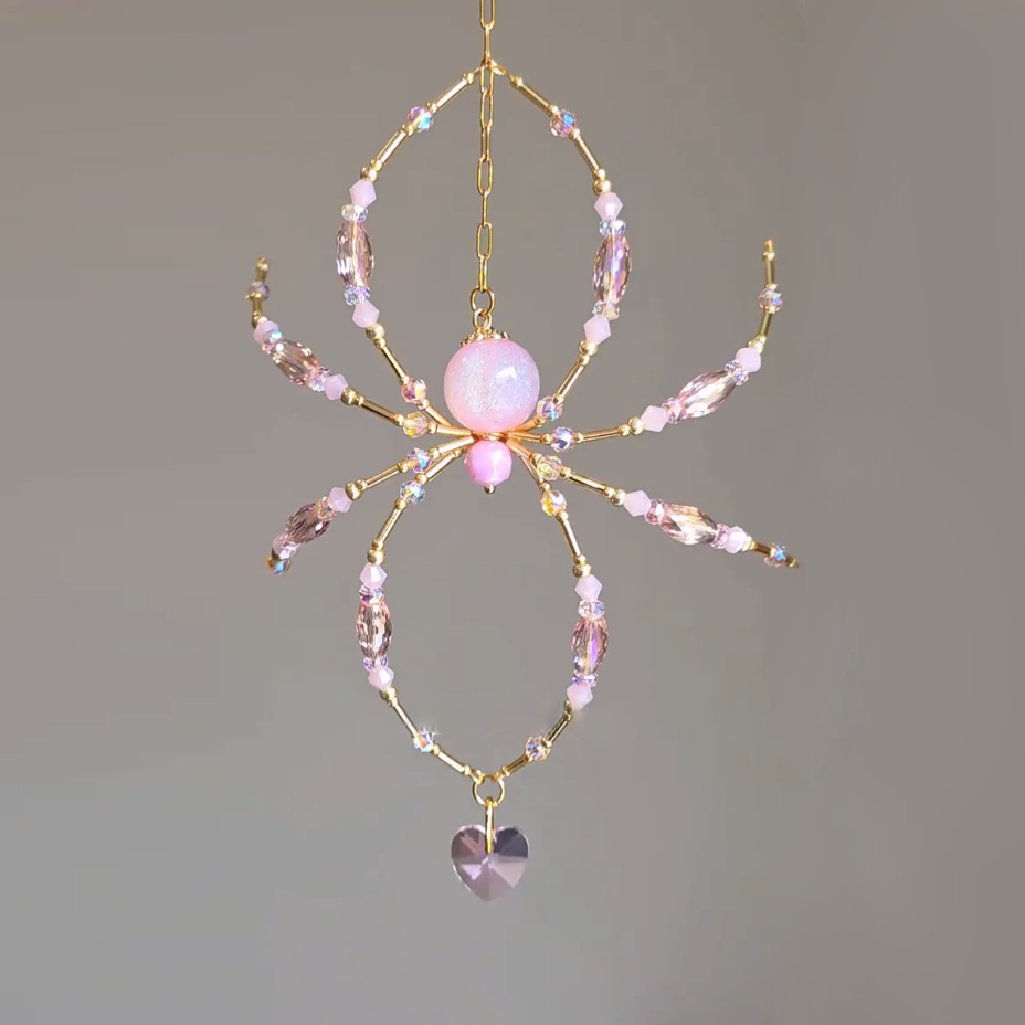 ✨Sparkling handmade spider suncatcher