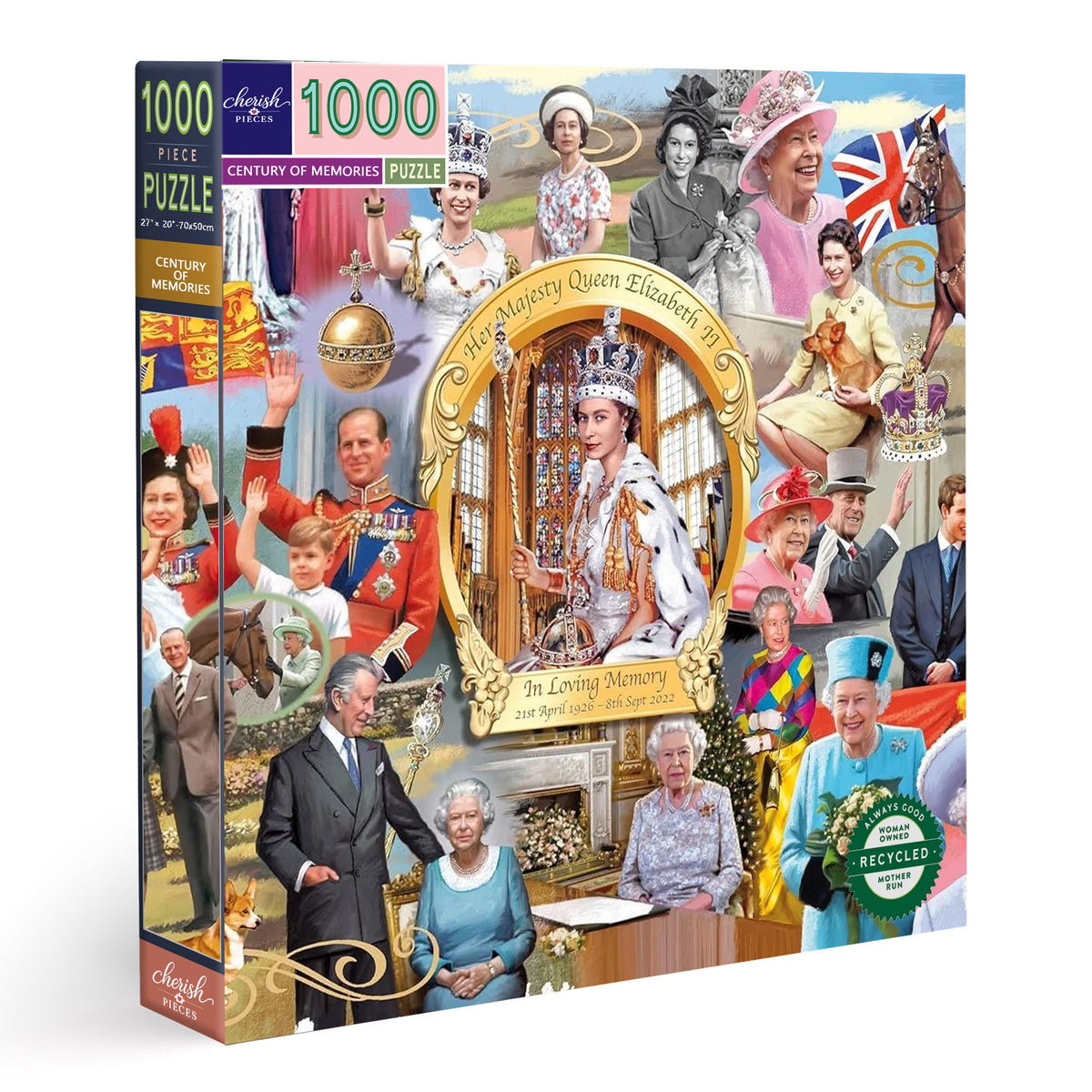 Queen Elizabeth II "Century of Memories" Jigsaw Puzzle