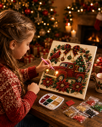 Last day—save 49% instantly! 👻✨ DIY Handmade Christmas Pearl Kit