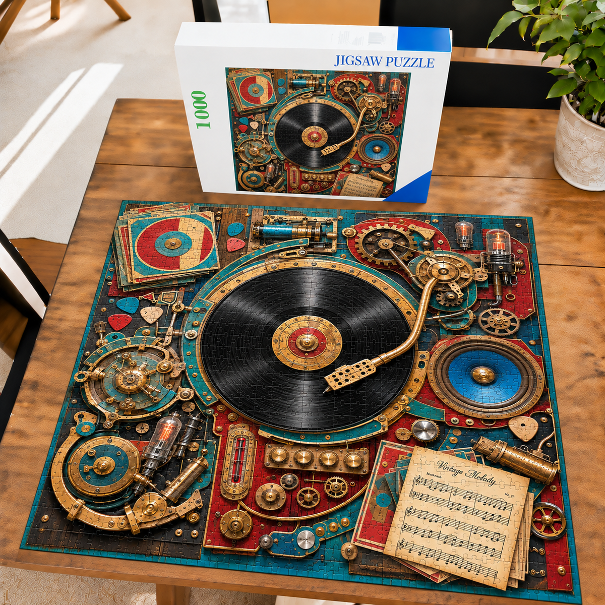Vintage Melody – 1000 Piece Jigsaw Puzzle