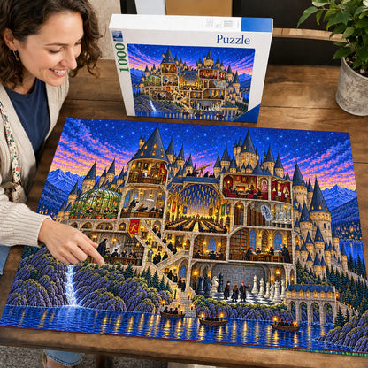 Hogwarts: Magical Moments Within — 1000-Piece Jigsaw Puzzle