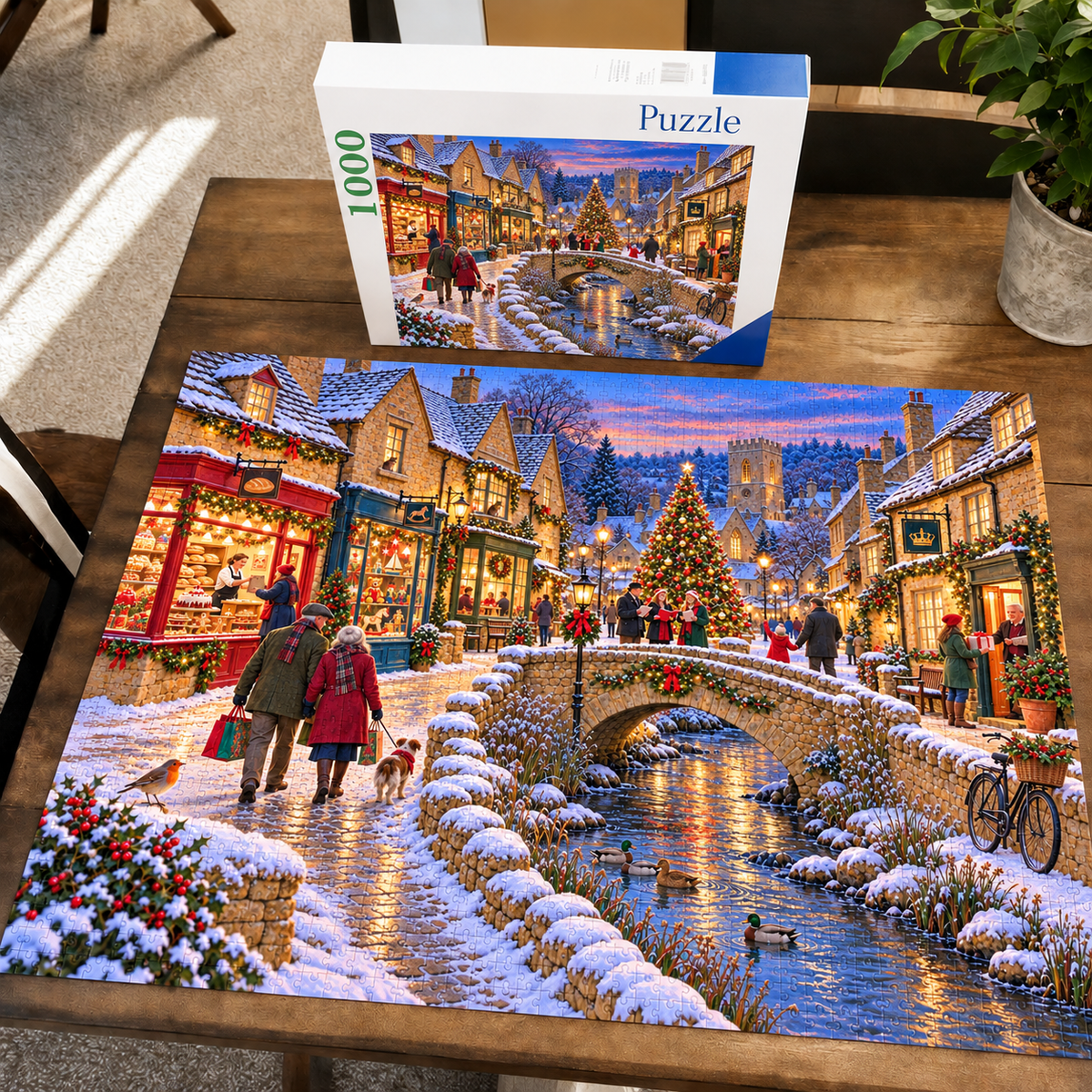 A Cotswold Christmas – 1000-Piece Jigsaw Puzzle