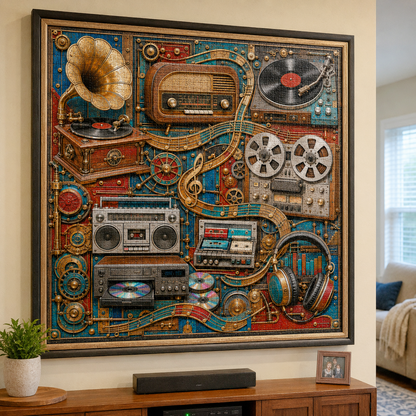 The Soundtrack of Our Lives — Vintage Music Jigsaw Puzzle