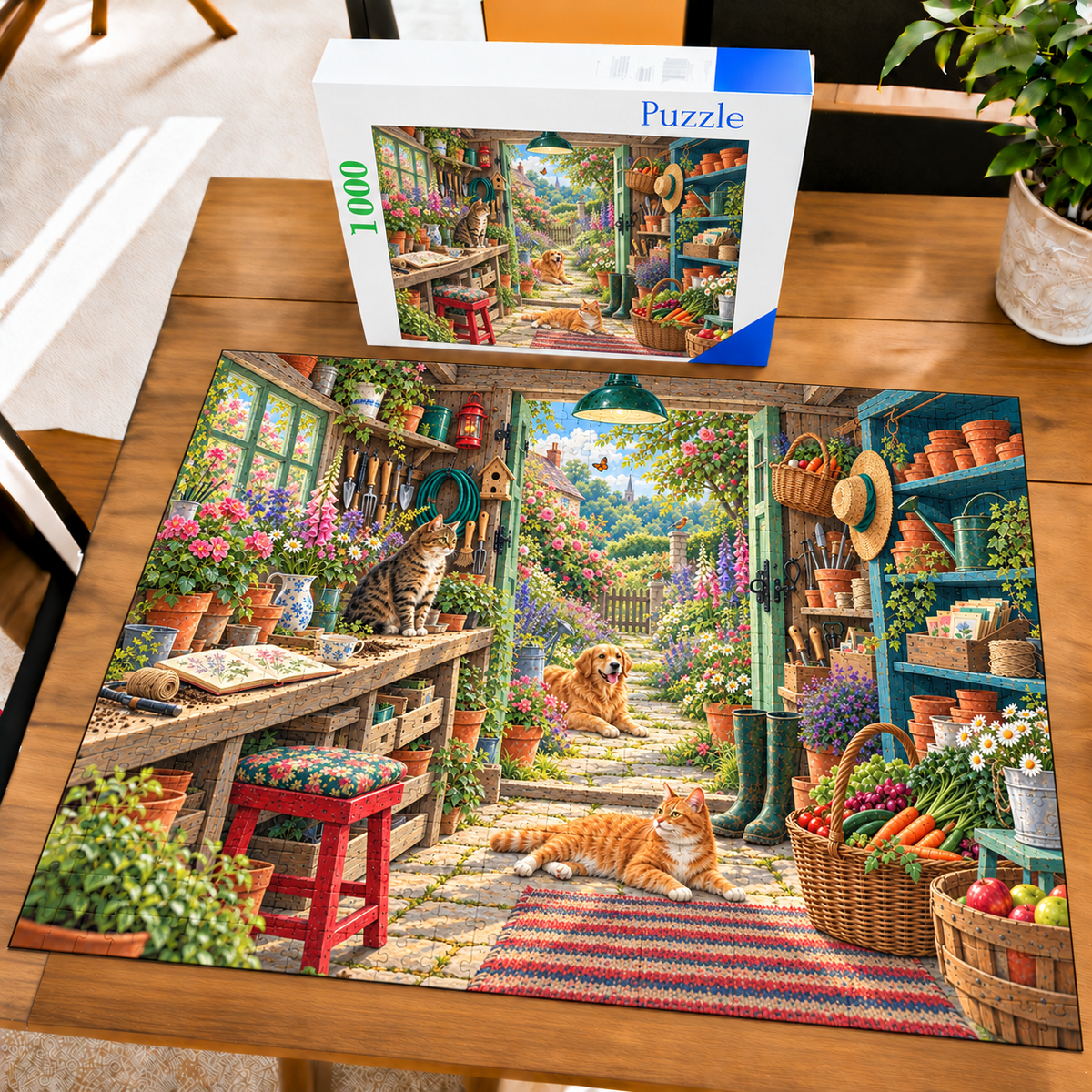 Gardening Supplies- 1000 Piece JIgsaw Puzzle