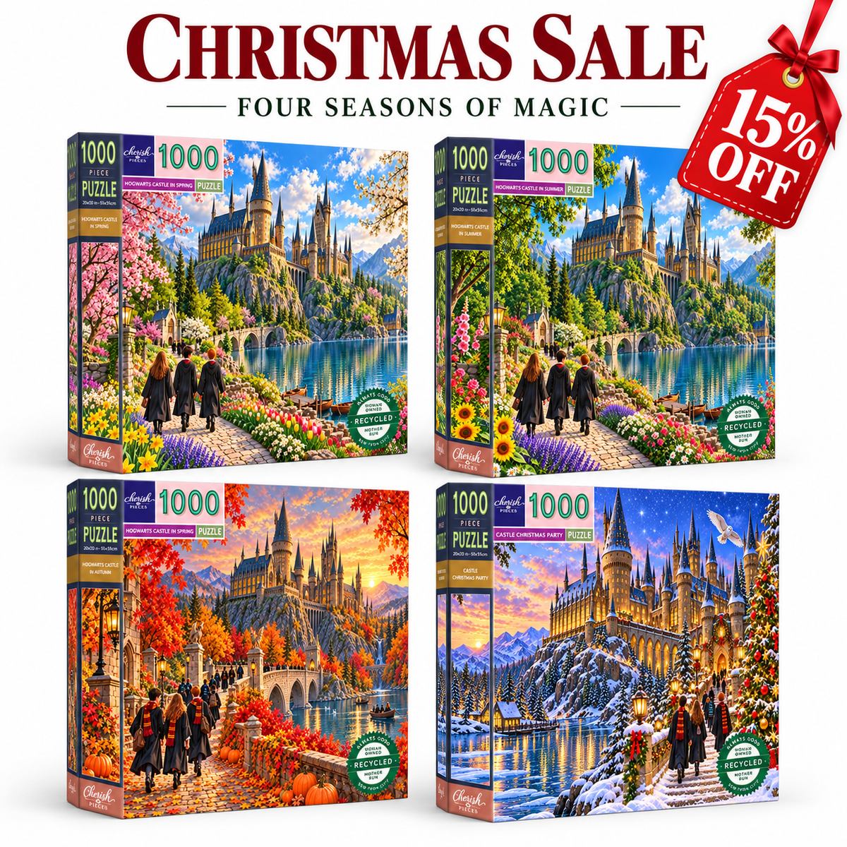 Hogwarts Through the Seasons – A Magical Gift for Fans