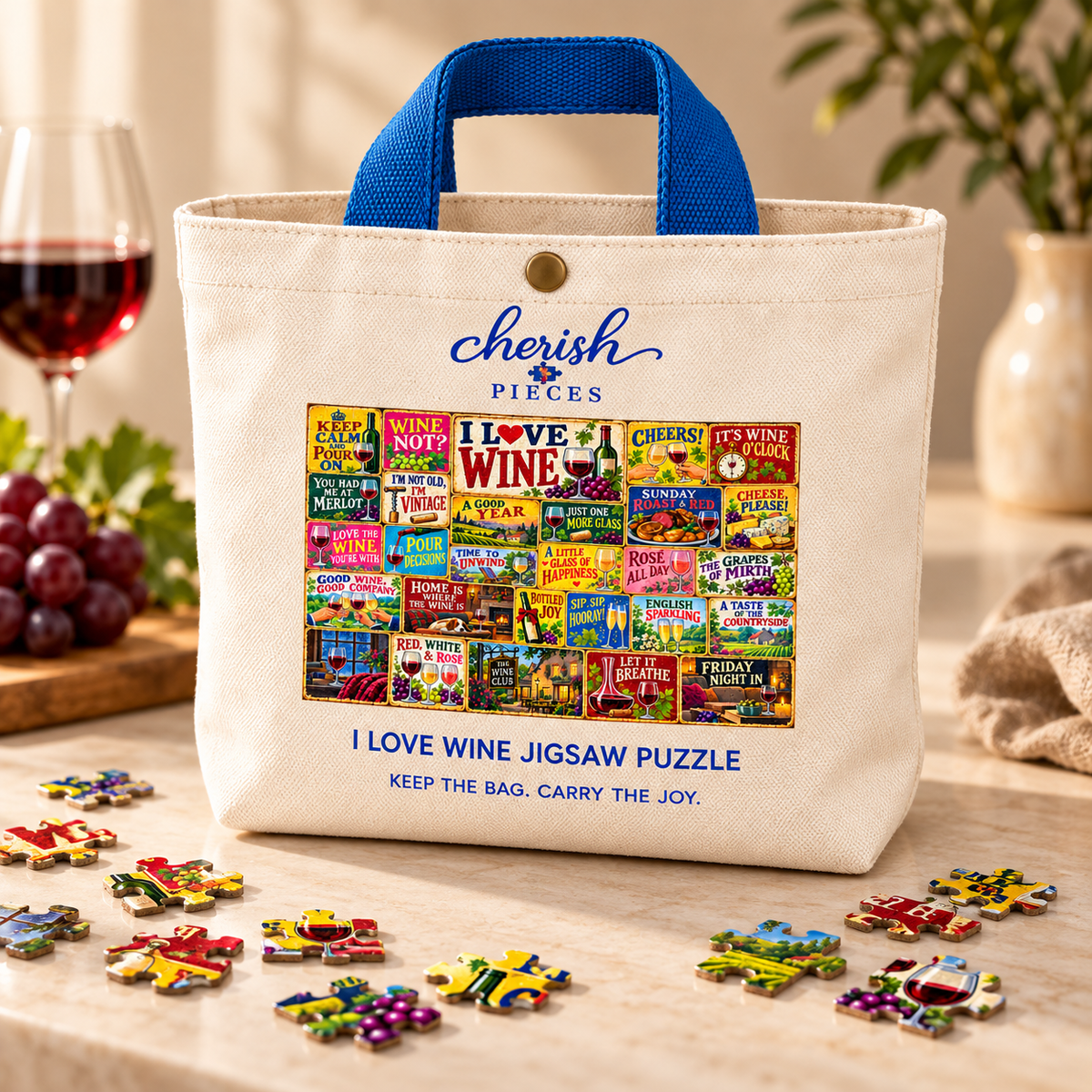 I Love Wine – 1000 Piece Jigsaw Puzzle