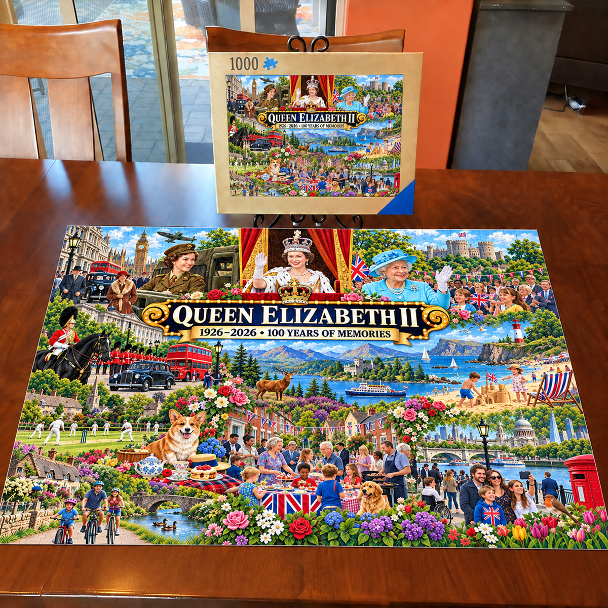 Queen Elizabeth II: 100 Years of Memories Puzzle