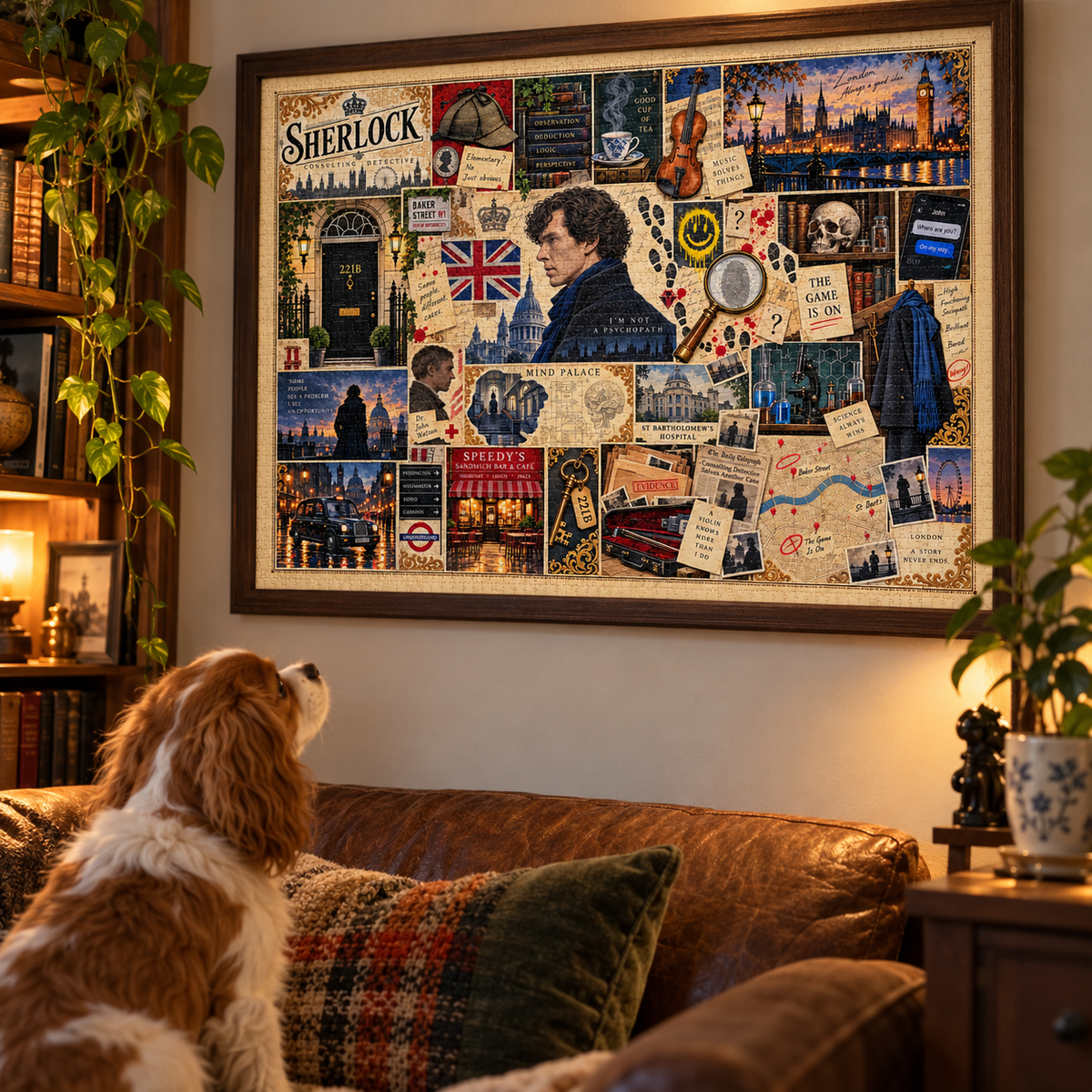 Sherlock: The Game Is On! – 500/1000 Piece Jigsaw Puzzle