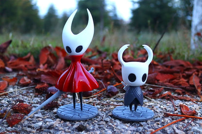 Hollow Knight & Hornet-Inspired 3D Figures, Gamer Gift, Indie Game Room Decor