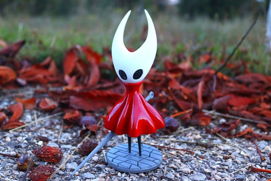 Hollow Knight & Hornet-Inspired 3D Figures, Gamer Gift, Indie Game Room Decor